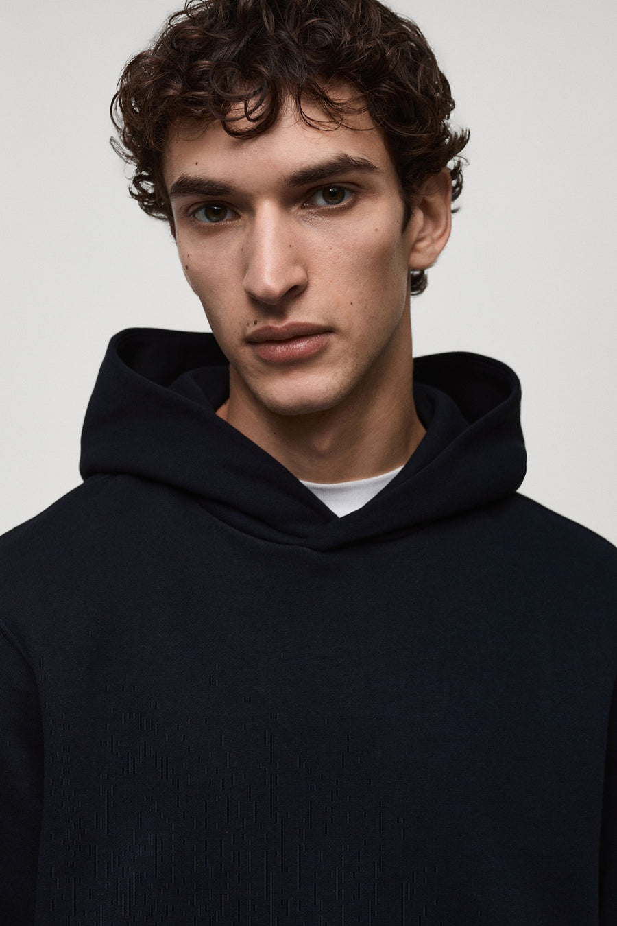Sweater met kap Blauw - Mango