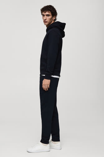 Sweater met kap Blauw - Mango