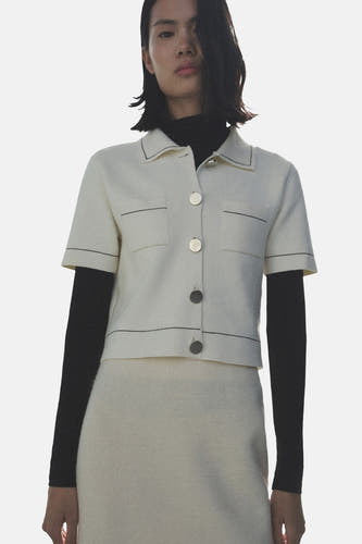 Gilet Wit - Mango
