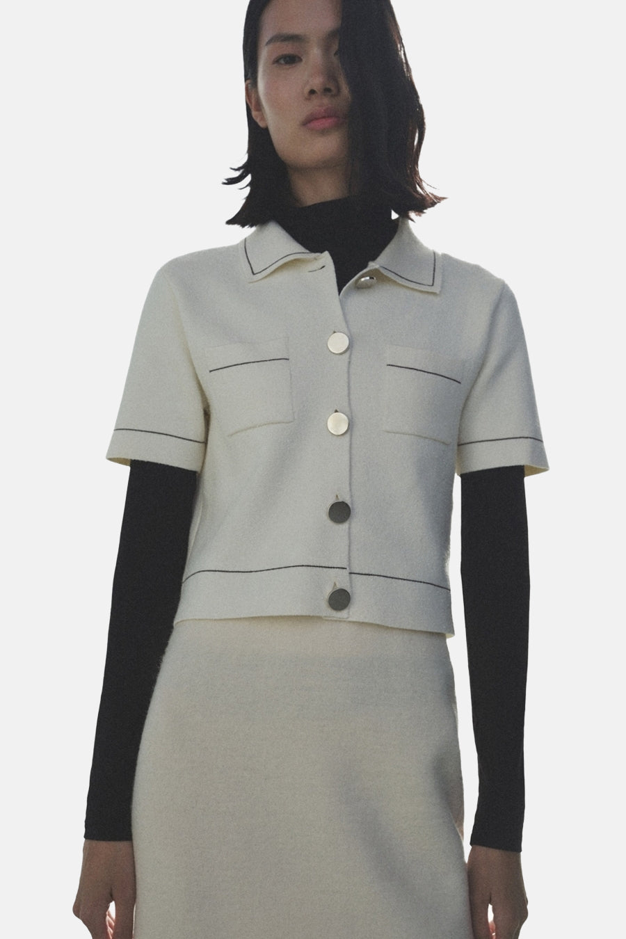 Gilet Wit - Mango