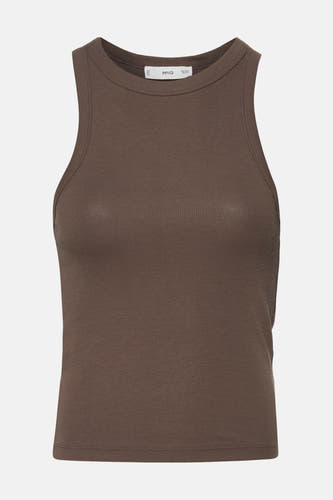 Tanktop Bruin - Mango