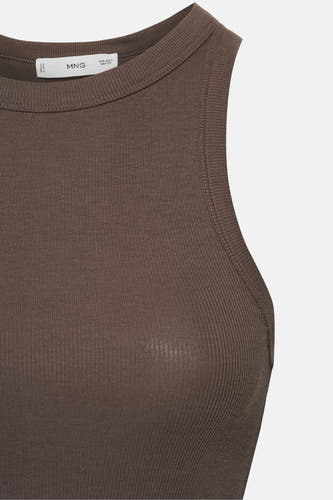 Tanktop Bruin - Mango