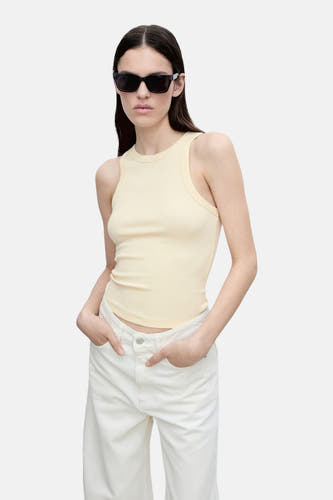 Tanktop Geel - Mango