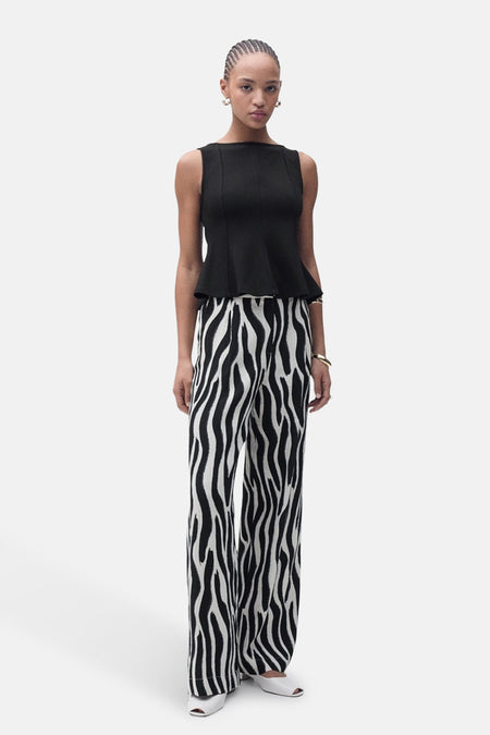 Top (zonder mouwen) Zwart - Mango