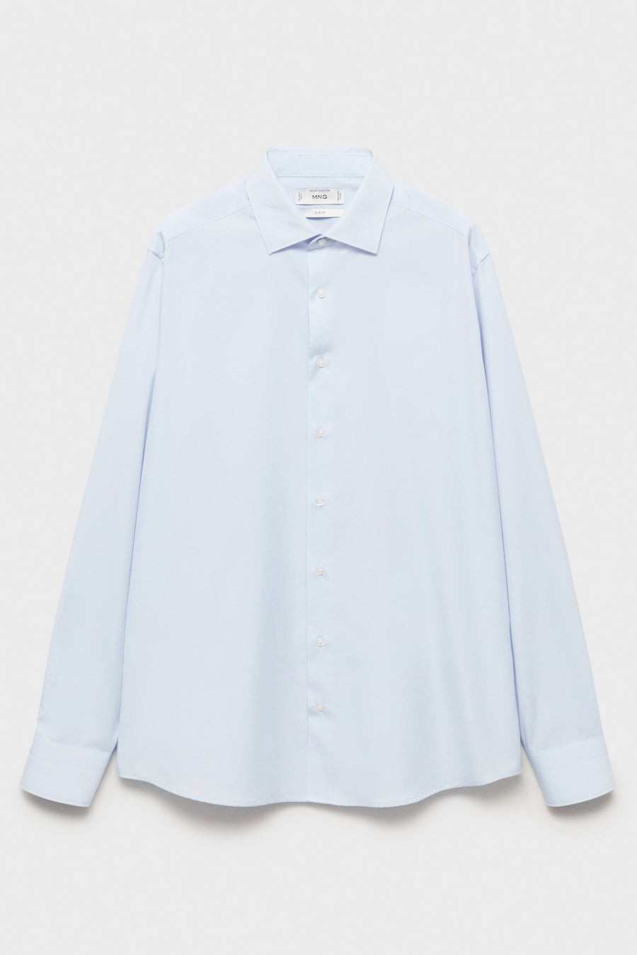 Hemd (lange mouwen) Blauw - Mango