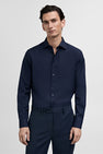 Hemd (lange mouwen) Blauw - Mango