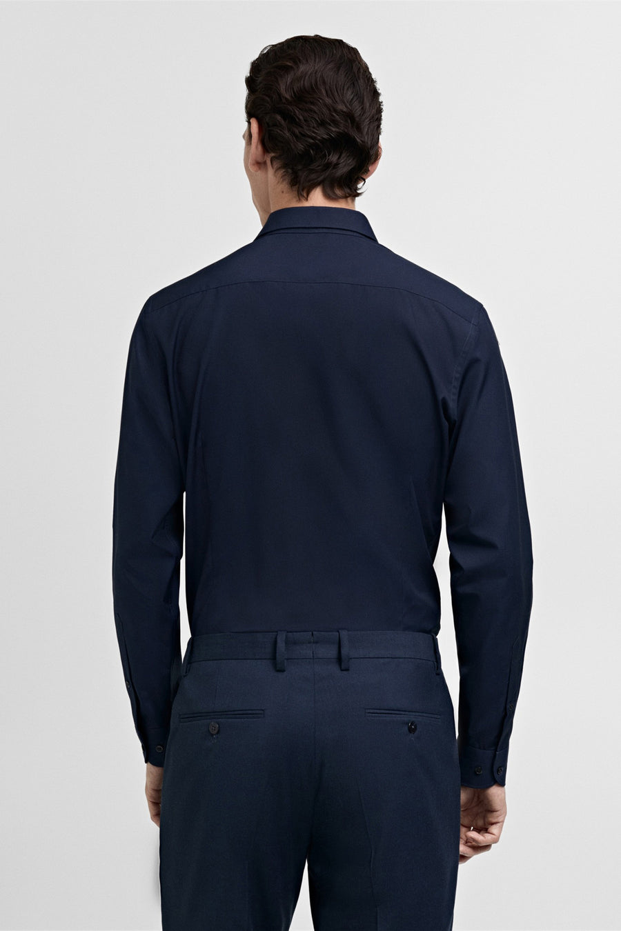 Hemd (lange mouwen) Blauw - Mango