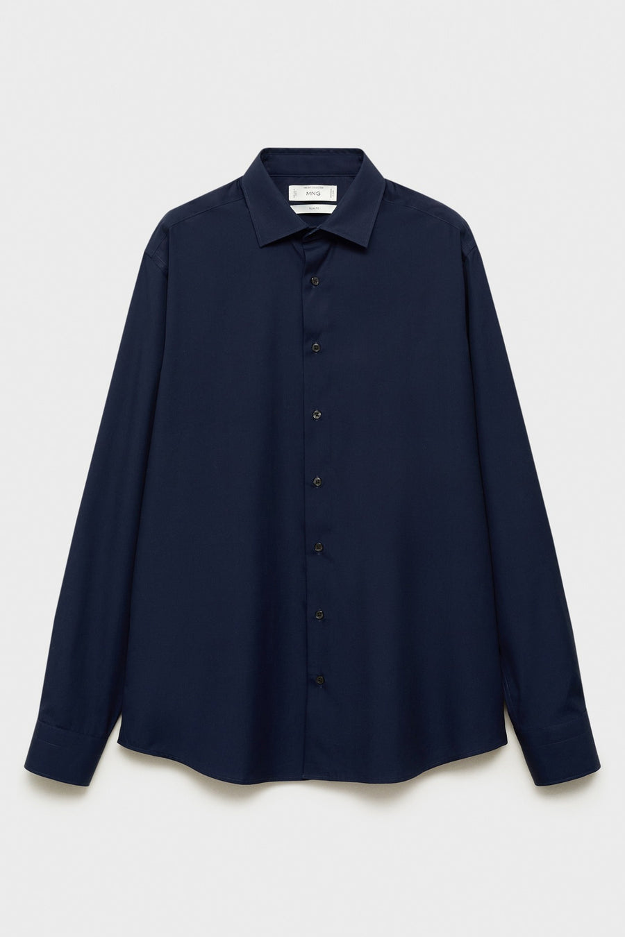Hemd (lange mouwen) Blauw - Mango