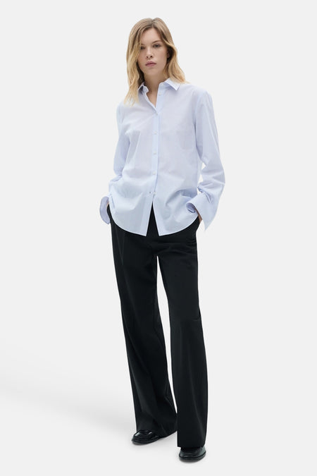 Hemd (lange mouwen) Blauw - Mango