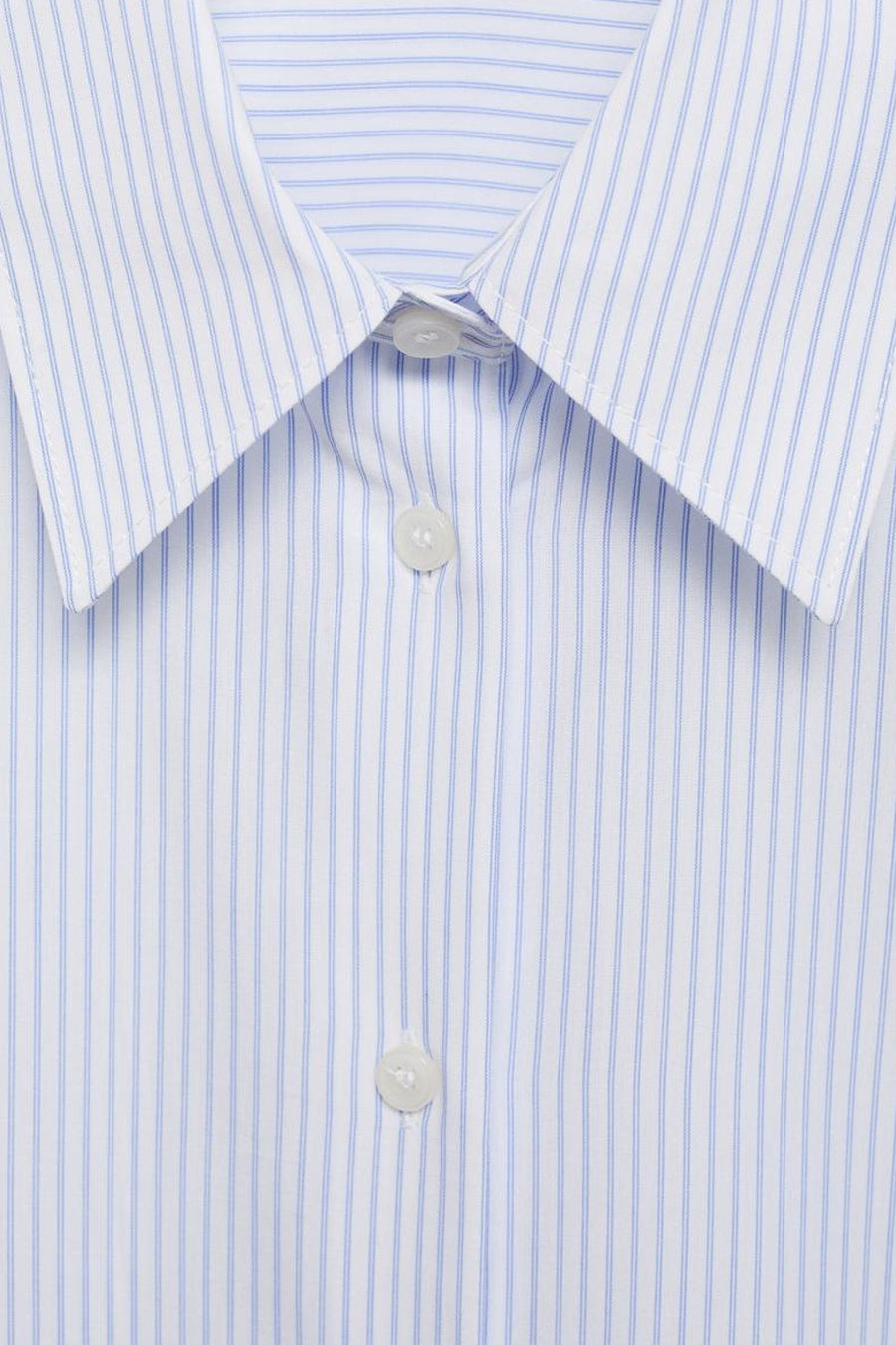 Hemd (lange mouwen) Blauw - Mango