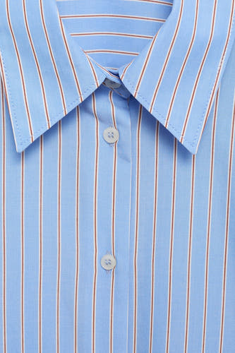 Hemd (lange mouwen) Blauw - Mango