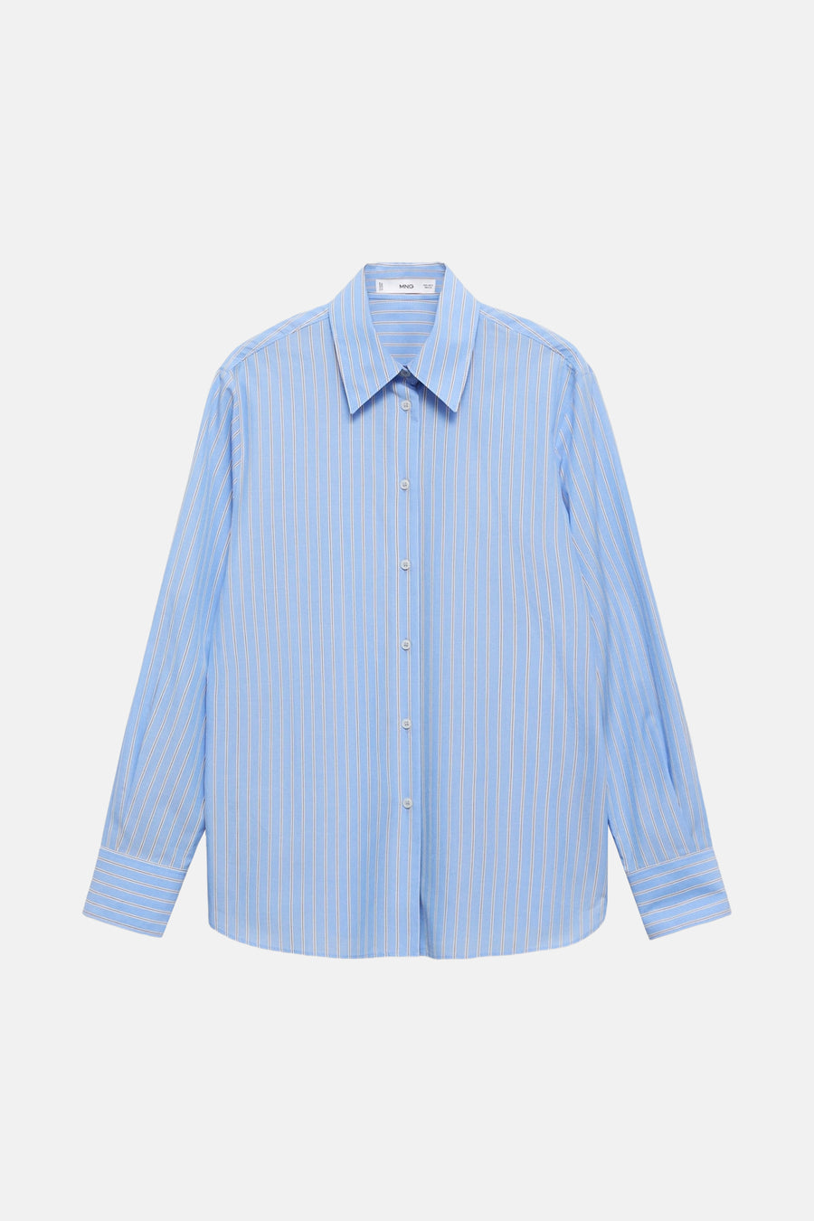 Hemd (lange mouwen) Blauw - Mango