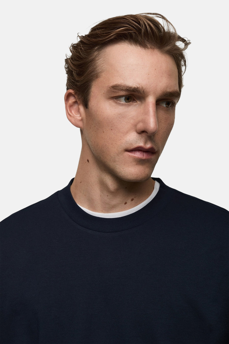 T-shirt (lange mouwen) Blauw - Mango