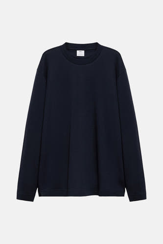 T-shirt (lange mouwen) Blauw - Mango