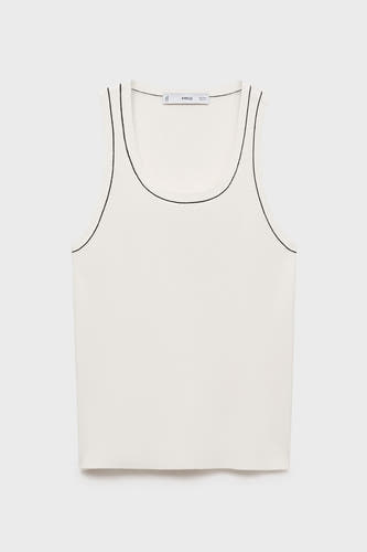 Tanktop Wit - Mango