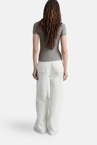 Top (korte mouwen) Bruin - Mango