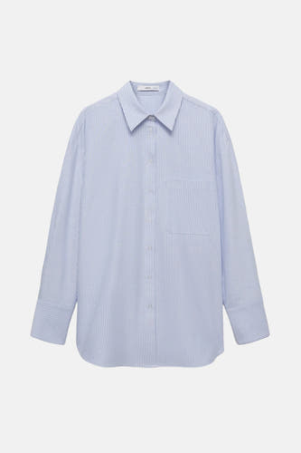 Hemd (lange mouwen) Blauw - Mango