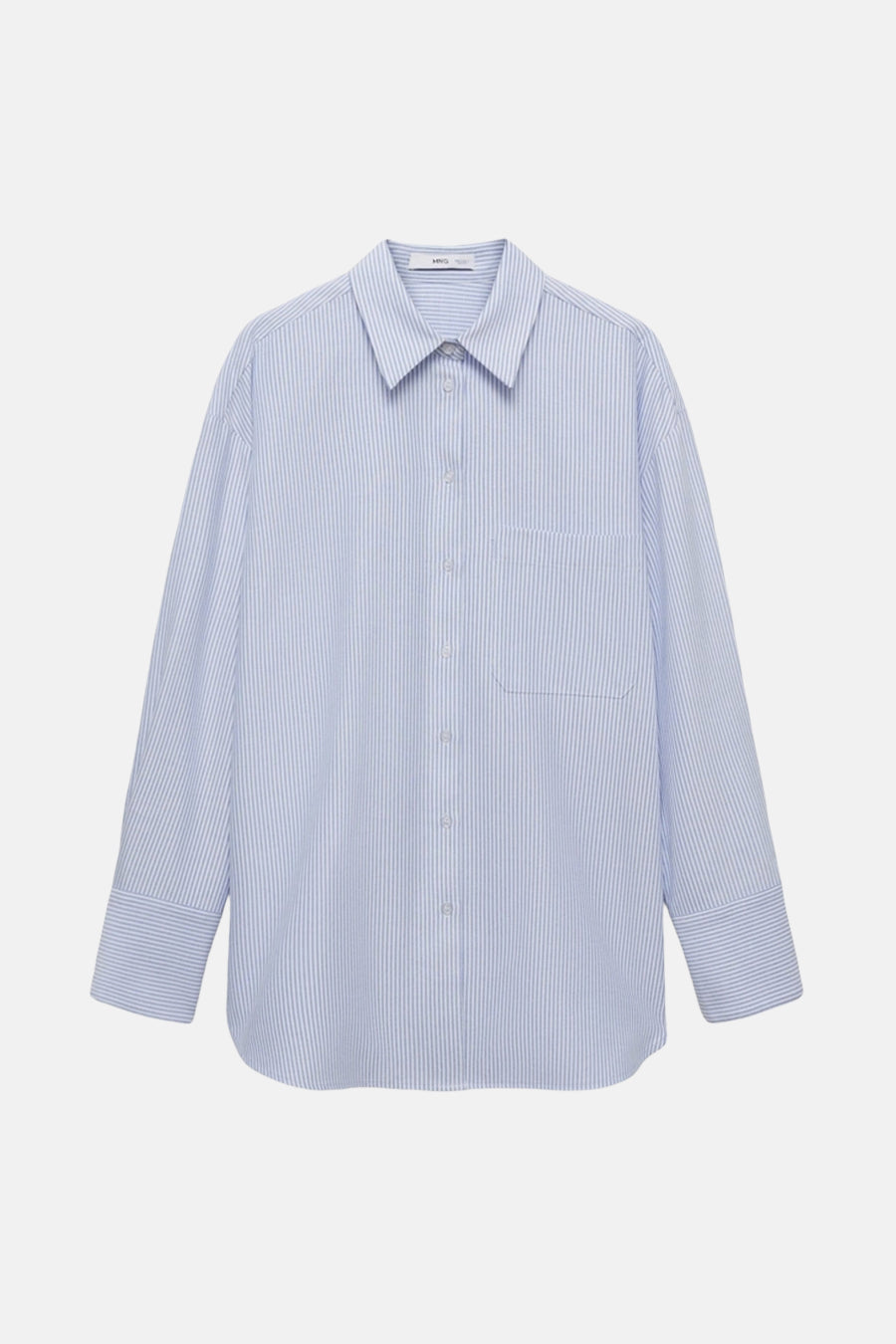 Hemd (lange mouwen) Blauw - Mango