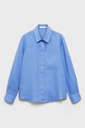 Hemd (lange mouwen) Blauw - Mango