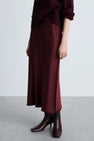 Rok (lang) Rood - Mango
