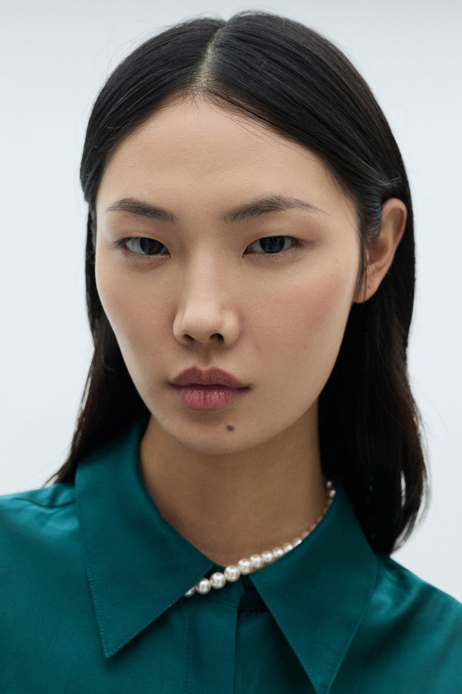 Hemd (lange mouwen) Turquoise - Mango