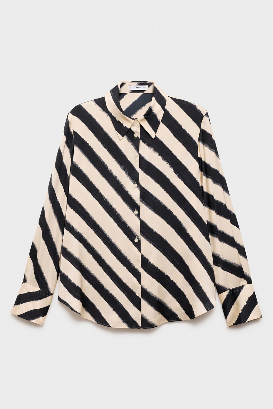 Hemd (lange mouwen) Grijs - Mango