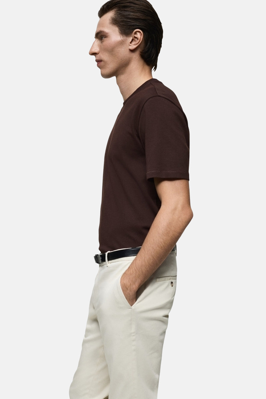 T-shirt (korte mouwen) Bruin - Mango
