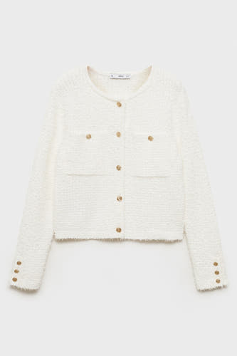 Gilet Wit - Mango