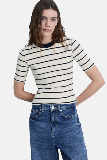 T-shirt (korte mouwen) Wit - Mango