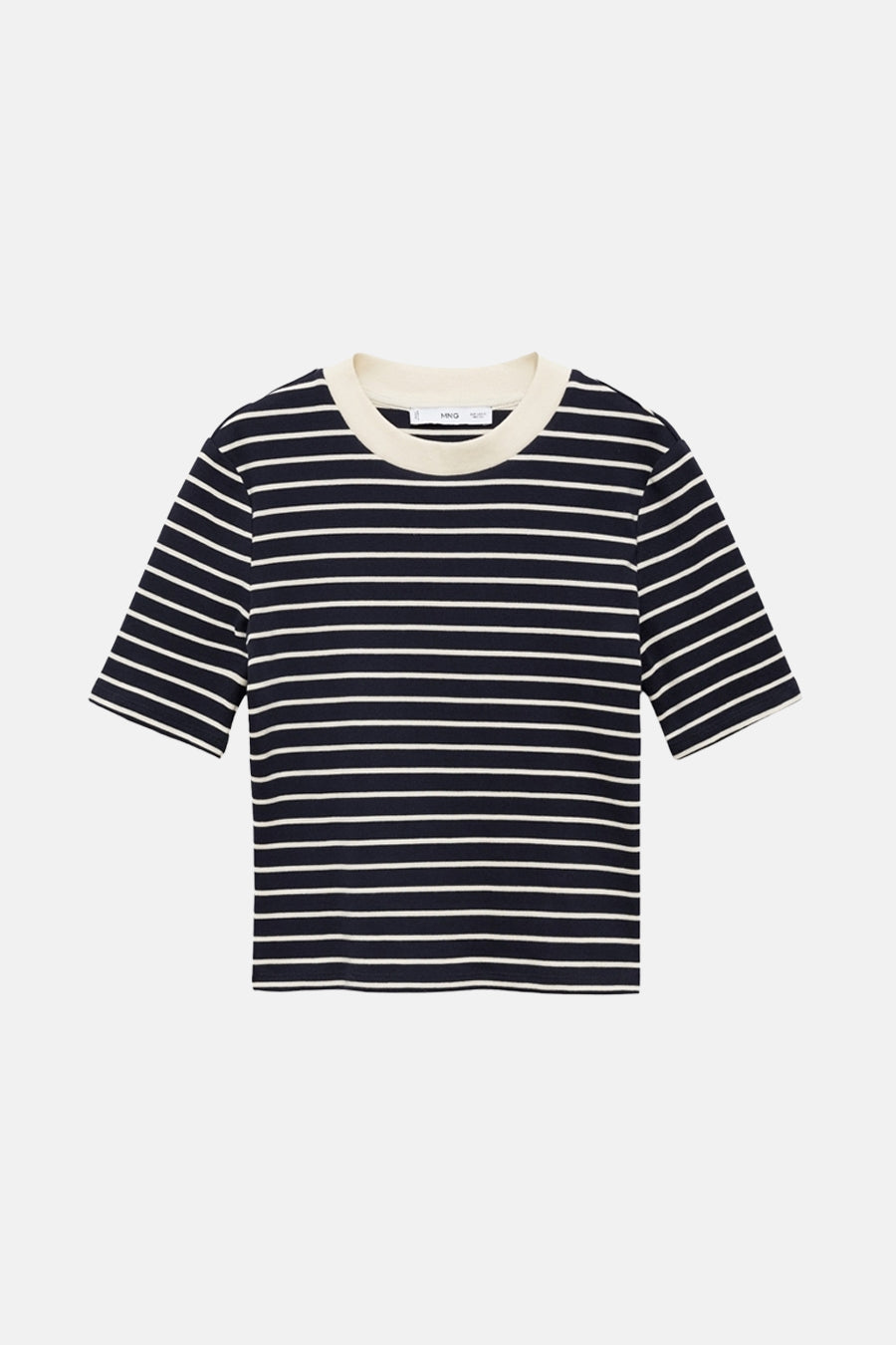 T-shirt (korte mouwen) Blauw - Mango