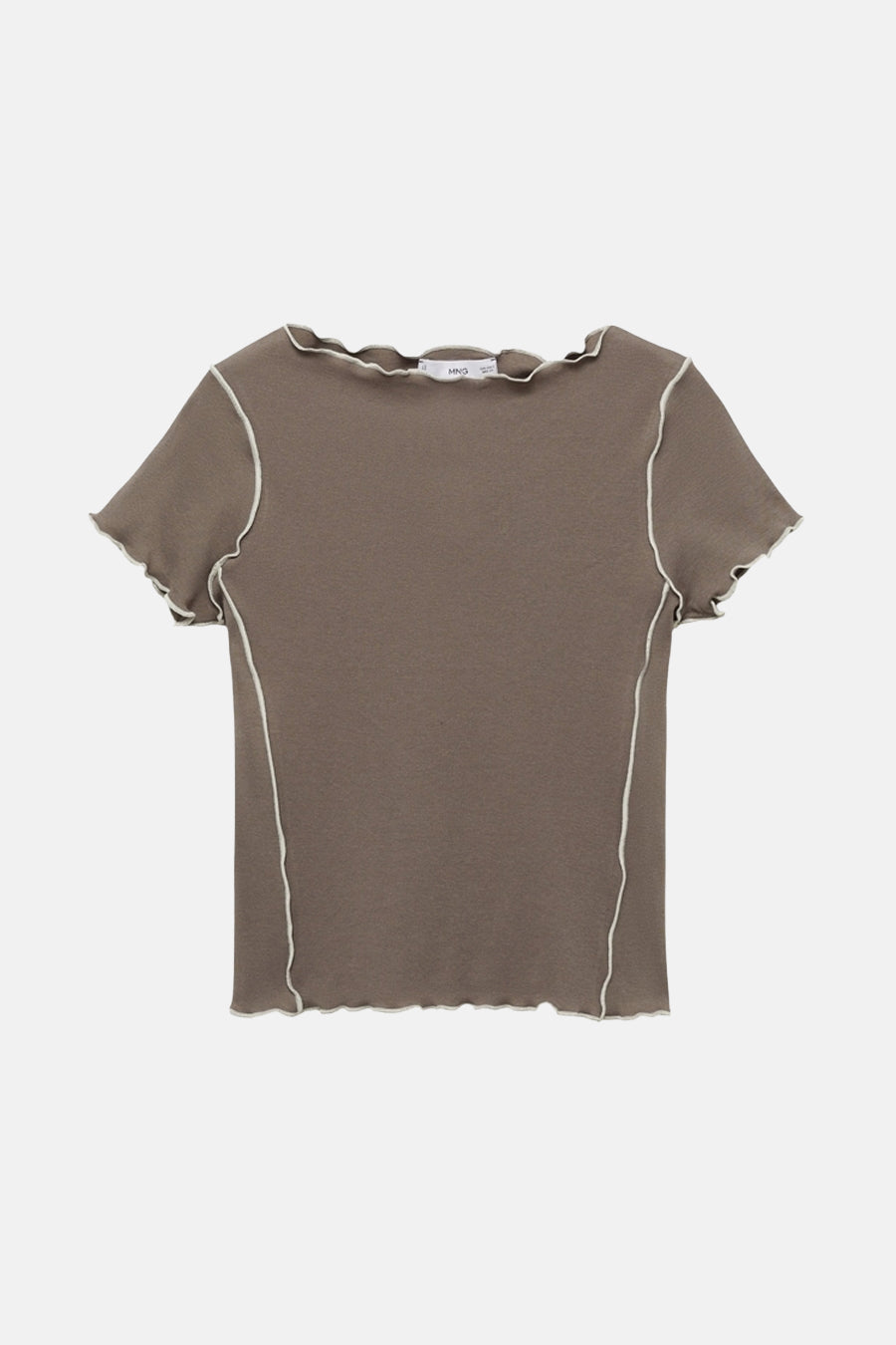 Top (korte mouwen) Bruin - Mango