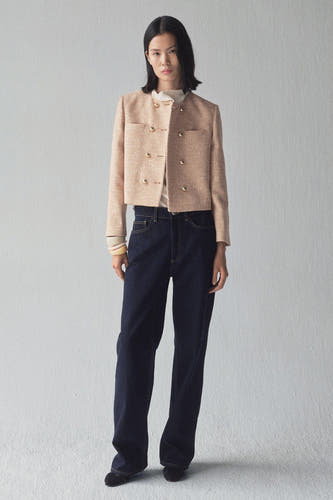 Blazer Bruin - Mango