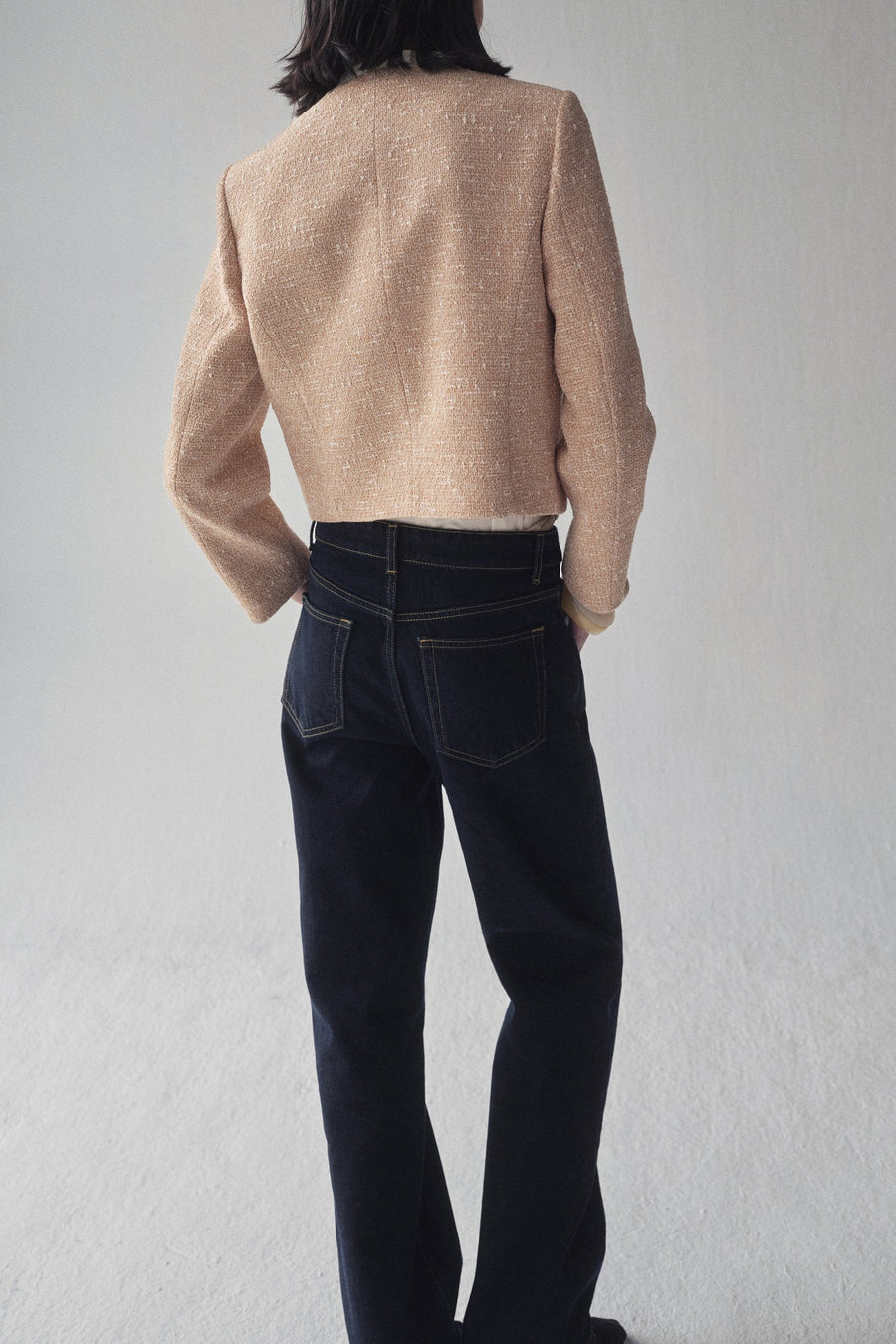 Blazer Bruin - Mango