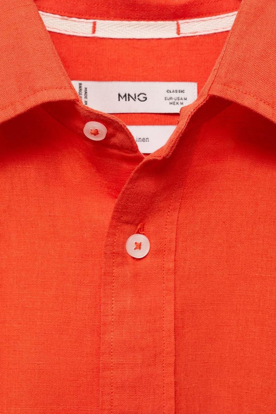 Hemd (lange mouwen) Oranje - Mango