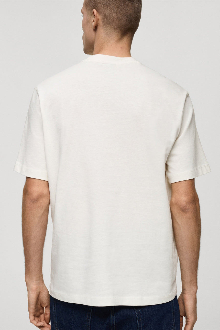 T-shirt (korte mouwen) Wit - Mango