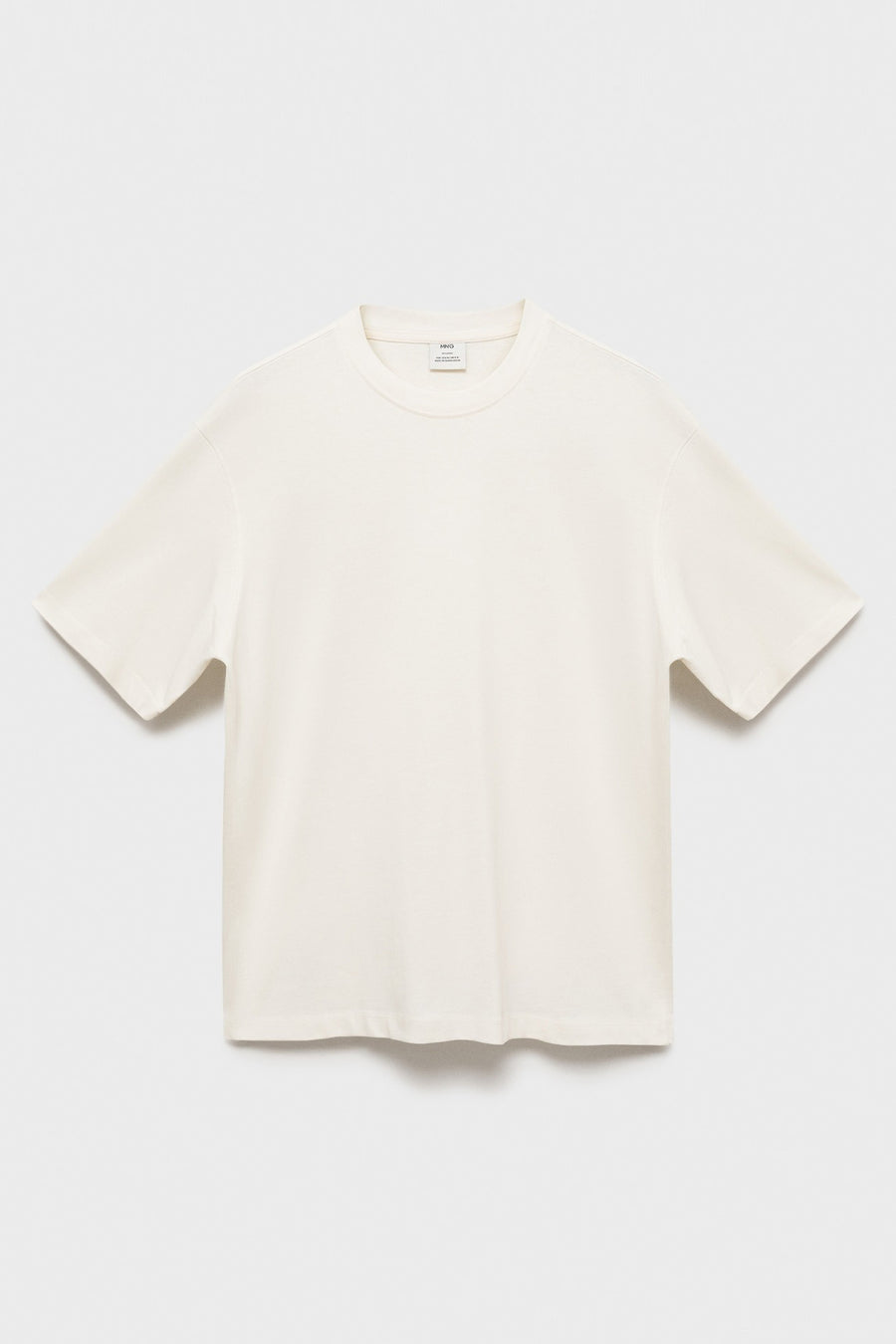 T-shirt (korte mouwen) Wit - Mango