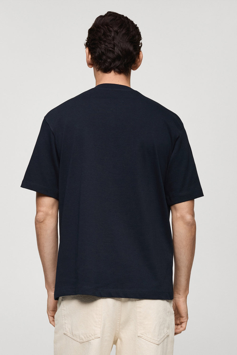T-shirt (korte mouwen) Blauw - Mango
