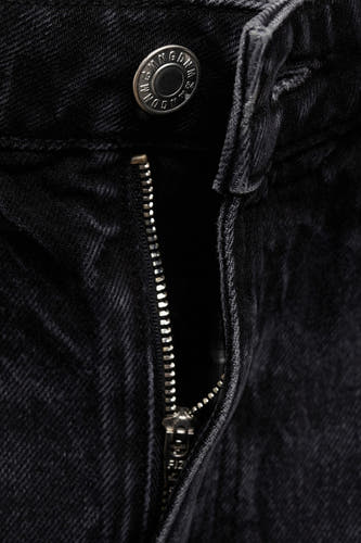 Rok 3/4 Black denim - Mango