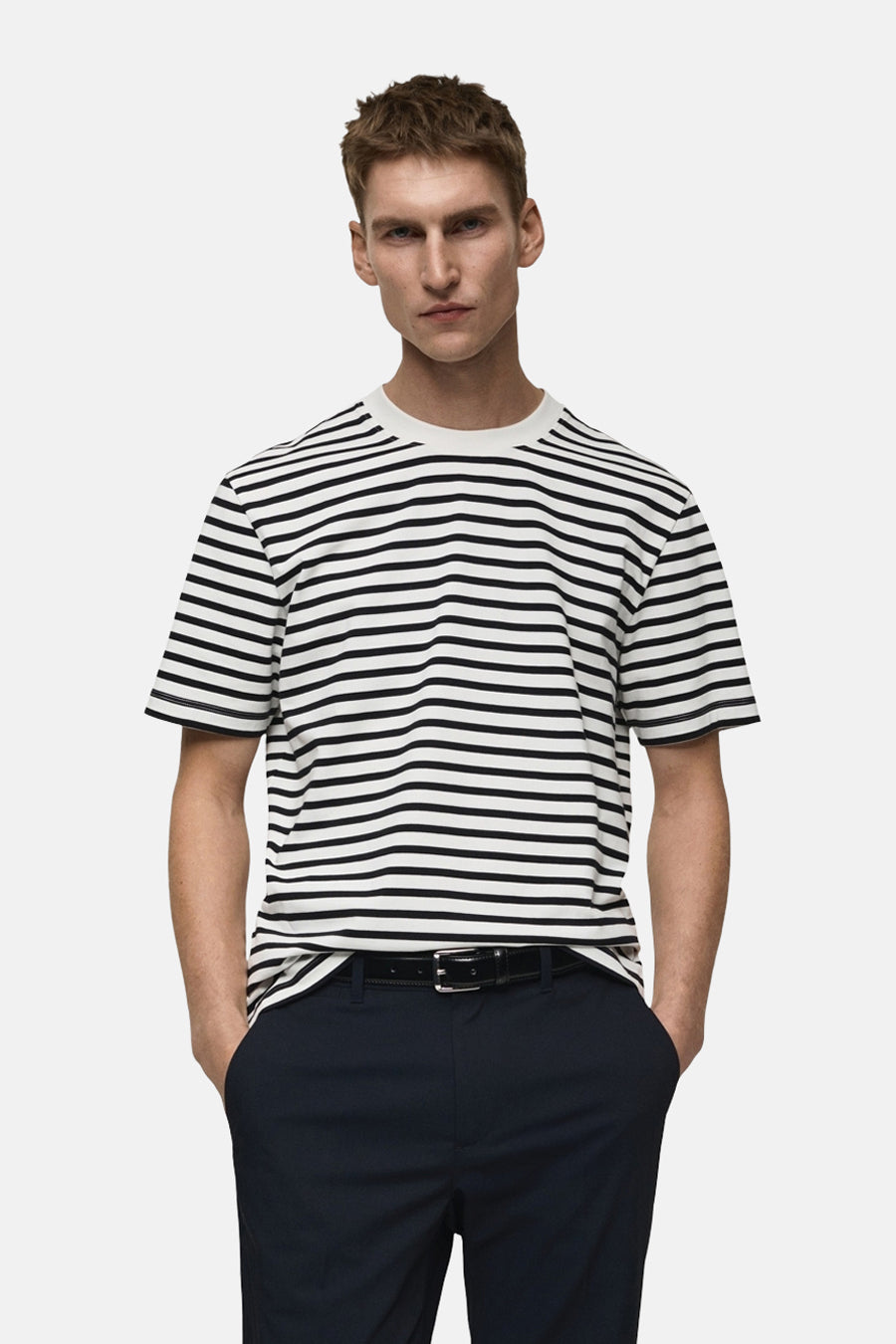 T-shirt (korte mouwen) Wit - Mango