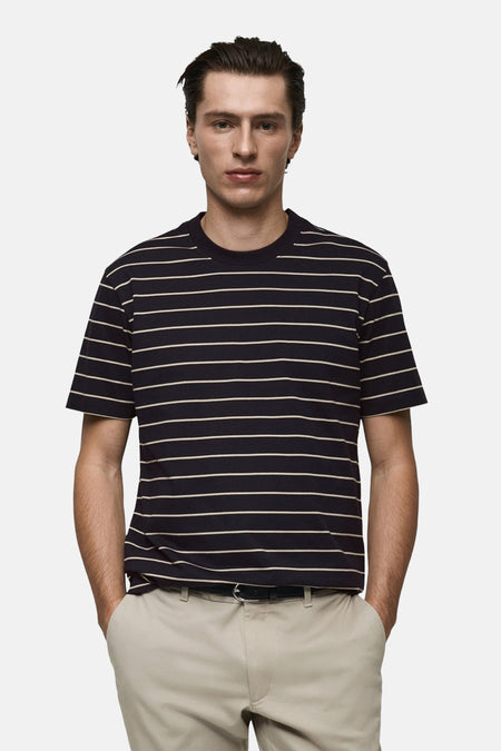 T-shirt (korte mouwen) Blauw - Mango