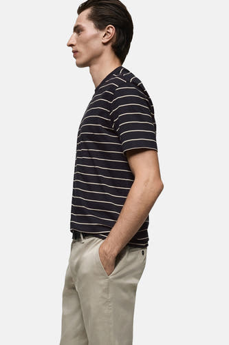 T-shirt (korte mouwen) Blauw - Mango
