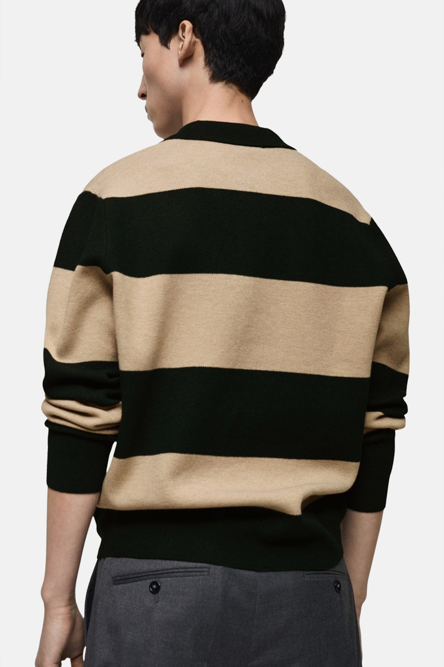 Sweater met ronde hals Groen - Mango