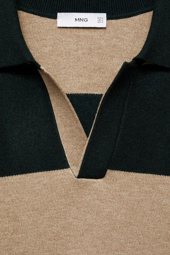 Sweater met ronde hals Groen - Mango