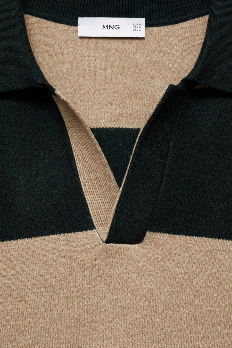 Sweater met ronde hals Groen - Mango