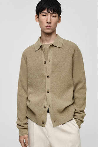 Gilet Groen - Mango