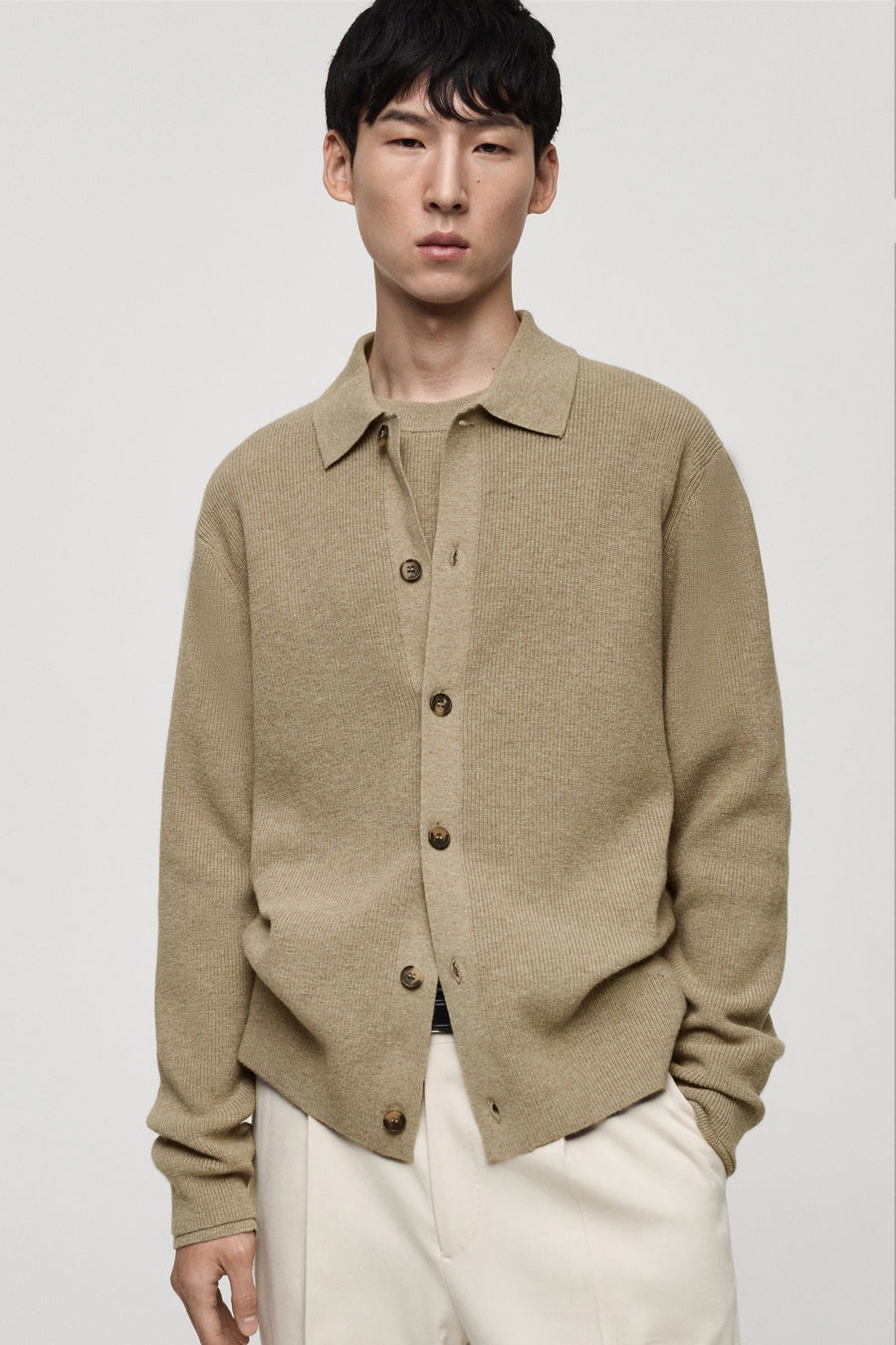 Gilet Groen - Mango