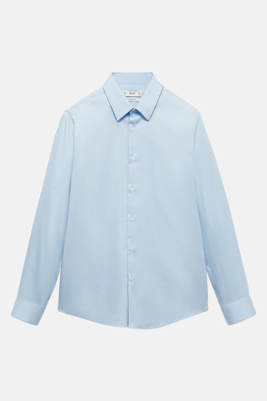 Hemd (lange mouwen) Blauw - Mango