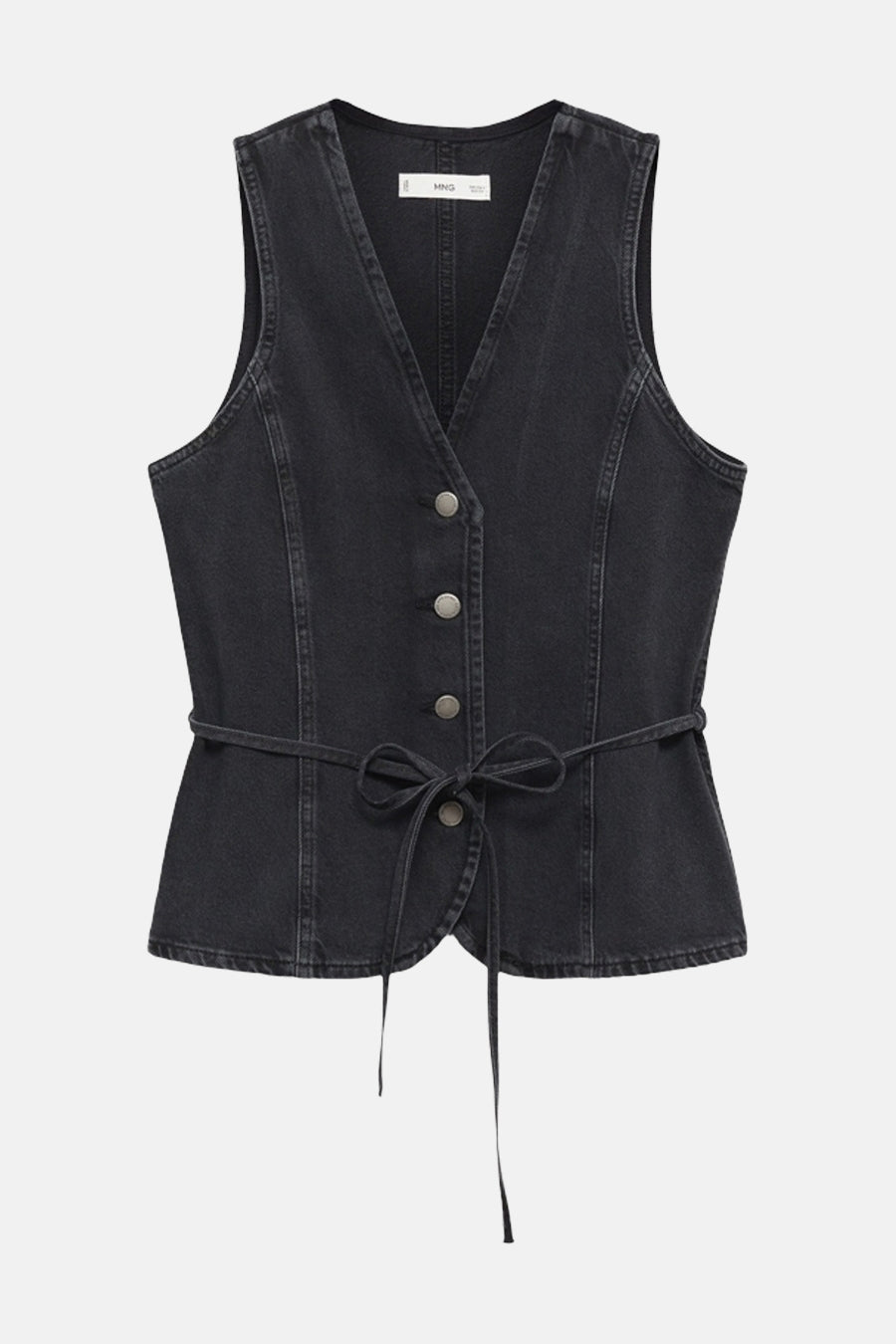 Blazer Black denim - Mango
