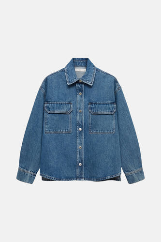 Korte jas Denim - Mango