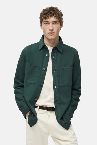 Hemd (lange mouwen) Groen - Mango